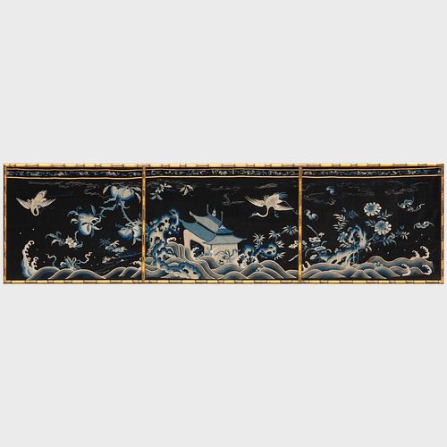 CHINESE KUANG-HSU KOSSU EMBROIDERED