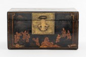 CHINESE LACQUER CHEST Chinese