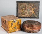 CHINESE LACQUER DRESSING CABIN