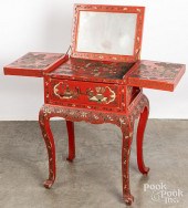 CHINESE LACQUER DRESSING TABLE