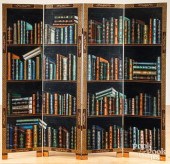 CHINESE LACQUER FOLDING SCREEN