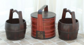 CHINESE LACQUER PICNIC BASKET