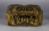 CHINESE LACQUER WORK BOX, LATE