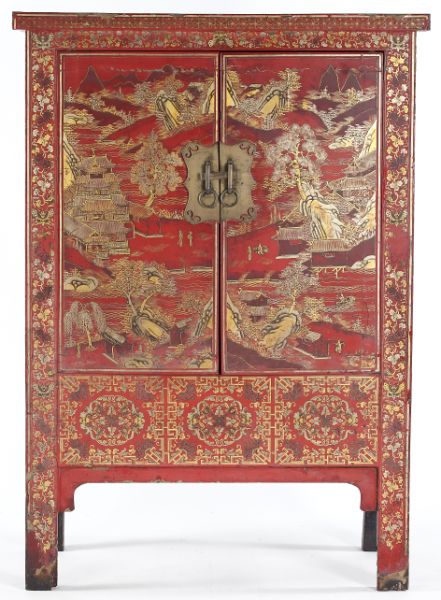 Chinese Lacquered and Decorated
