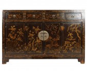 CHINESE LACQUERED CABINEThavin
