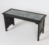 CHINESE LACQUERED CONSOLE TABL