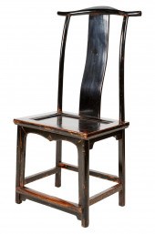 CHINESE LACQUERED "EMPEROR" SI
