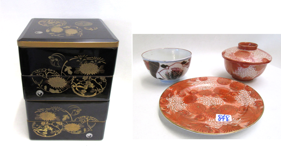 CHINESE LACQUERED FOOD STORAGE