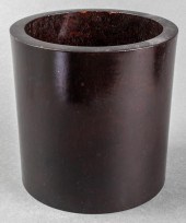 CHINESE LACQUERED HARDWOOD BRU
