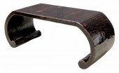 CHINESE LACQUERED LOW SCROLL T