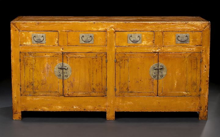 Chinese Lacquered Softwood