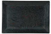 CHINESE LACQUERED TRAYwith ang