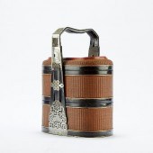 CHINESE LACQUERED WEDDING BASK