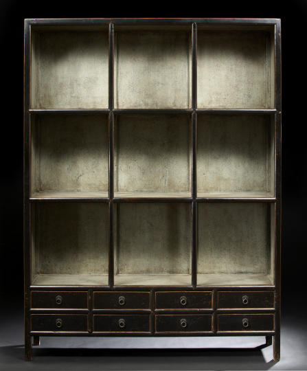 Chinese Lacquered Wood Open