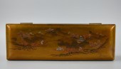CHINESE LACQUERWARE BOX W/ LAN