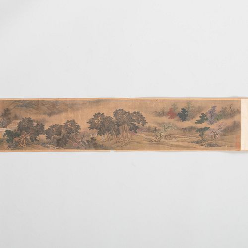 CHINESE LANDSCAPE SCROLL,