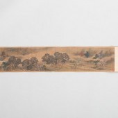 CHINESE LANDSCAPE SCROLL, ATTR