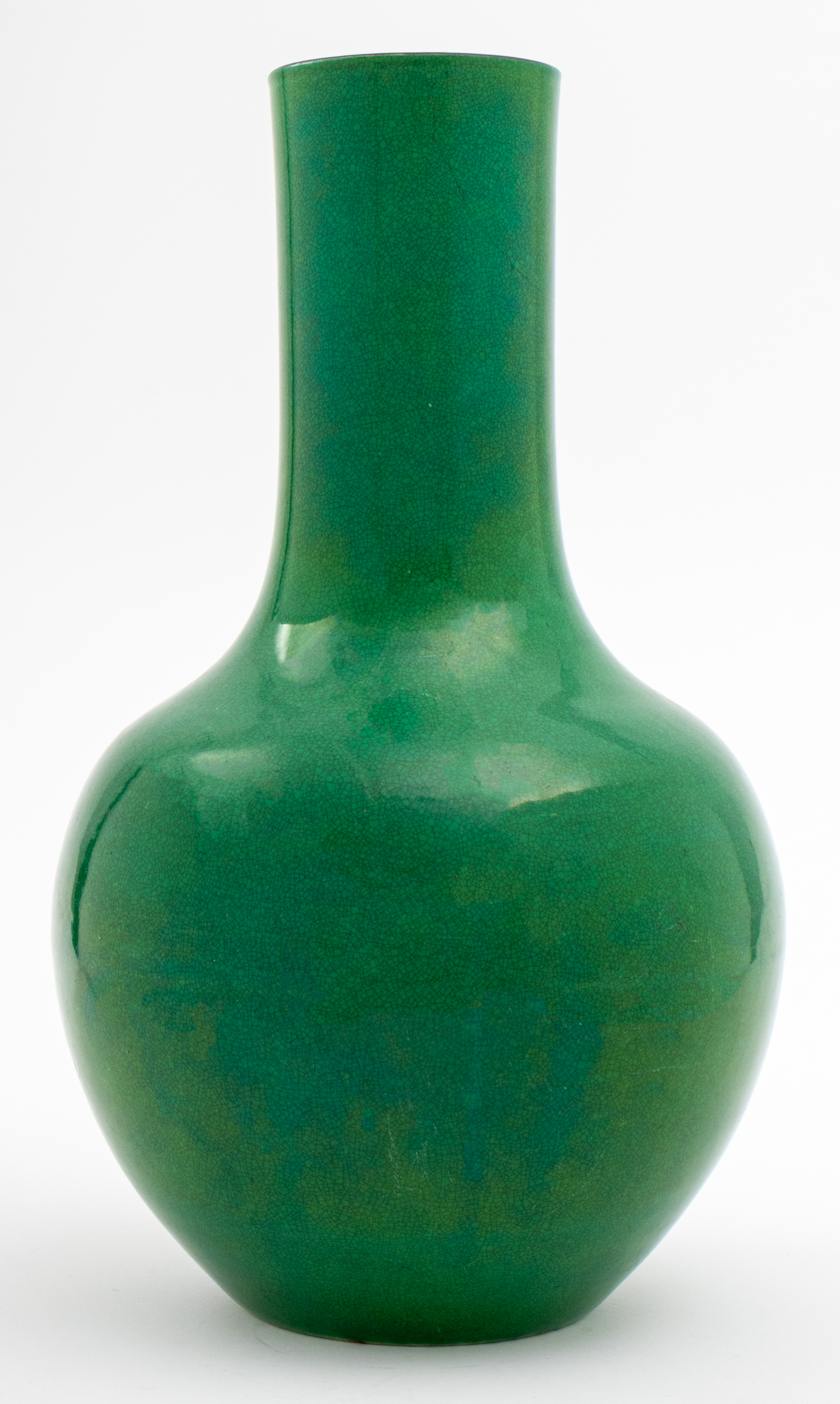 CHINESE LANGYAO GREEN GLAZED BOTTLE