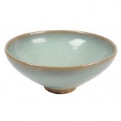 CHINESE LARGE CELADON BLUE CRA