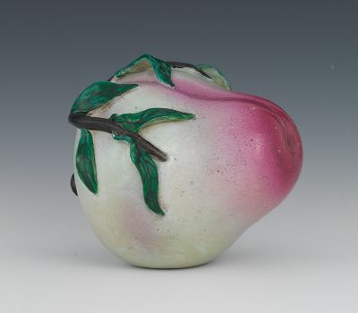 Chinese Large Famille Rose Peach