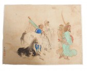 CHINESE LATE QING DYNASTY PAIN