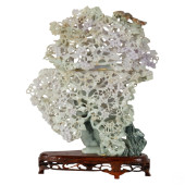CHINESE LAVENDER JADE CARVED G