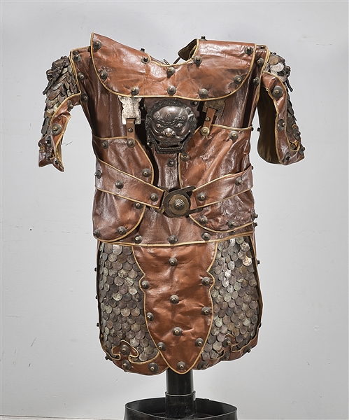 Chinese leather and metal armor