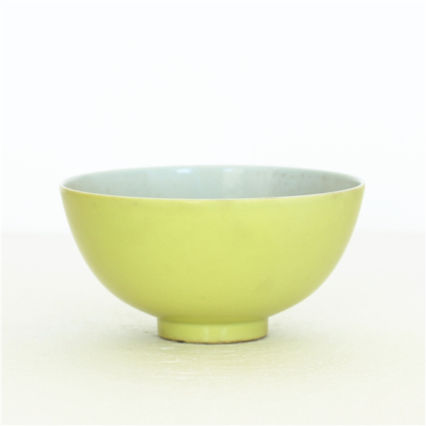 Chinese lemon-yellow glazed