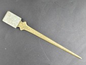 CHINESE LETTER OPENER INLAID W