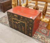 CHINESE LIFT-TOP STORAGE CHEST