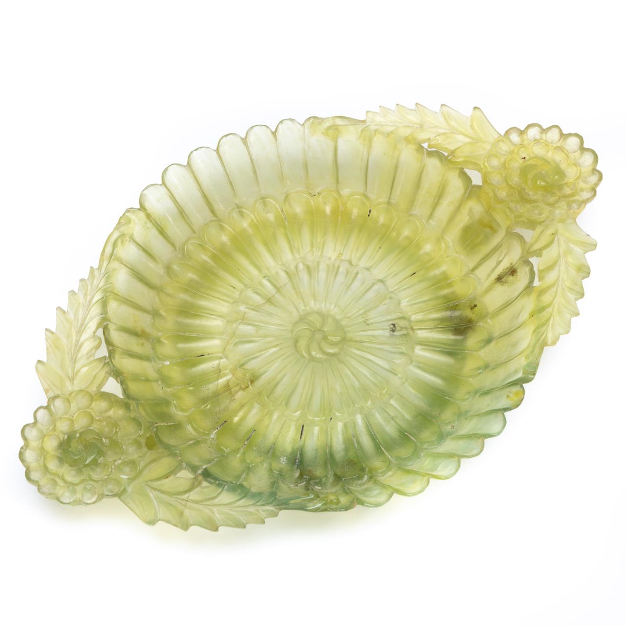 CHINESE LIGHT GREEN HARDSTONE