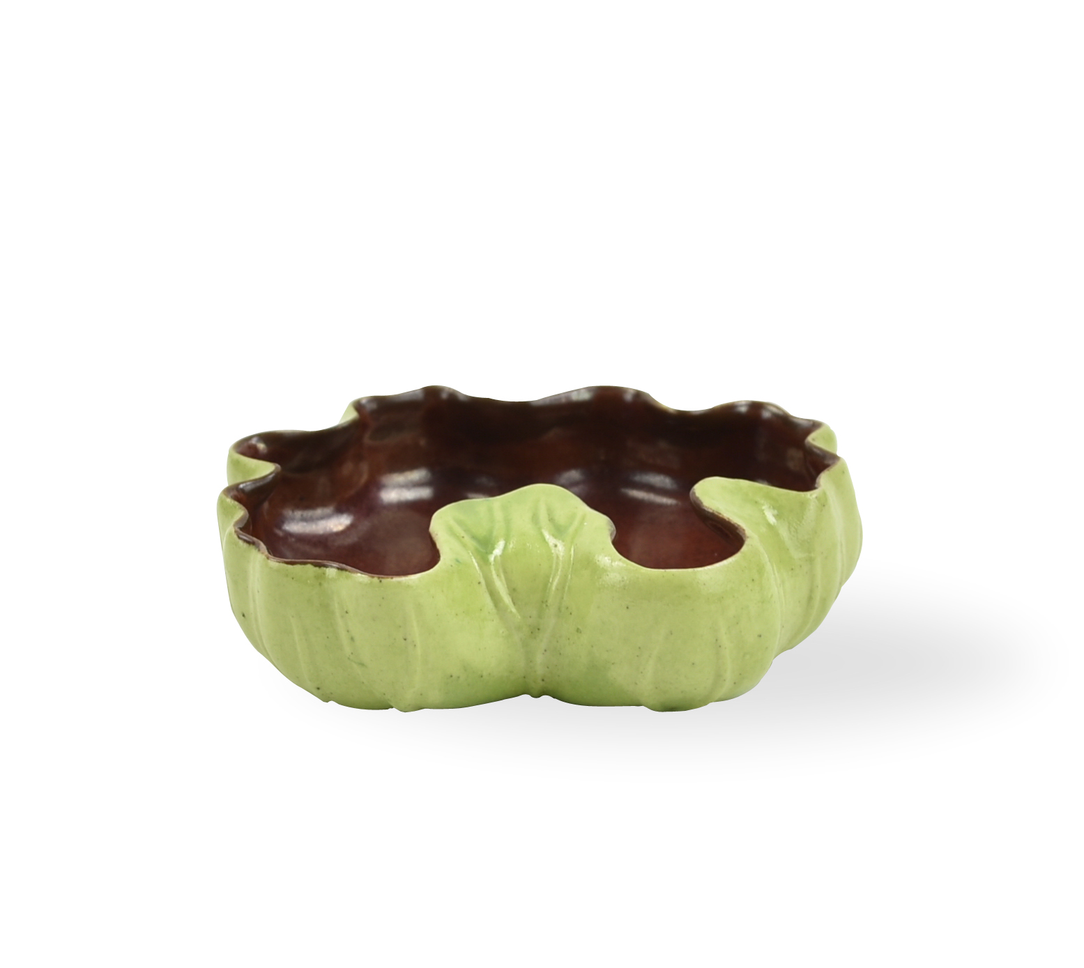 CHINESE LIME GREEN GLAZED WASHER,