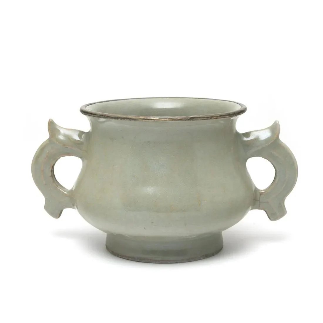 CHINESE LONGQUAN CELADON CENSER. OF