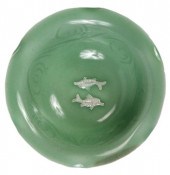 CHINESE LONGQUAN CELADON DOUBL
