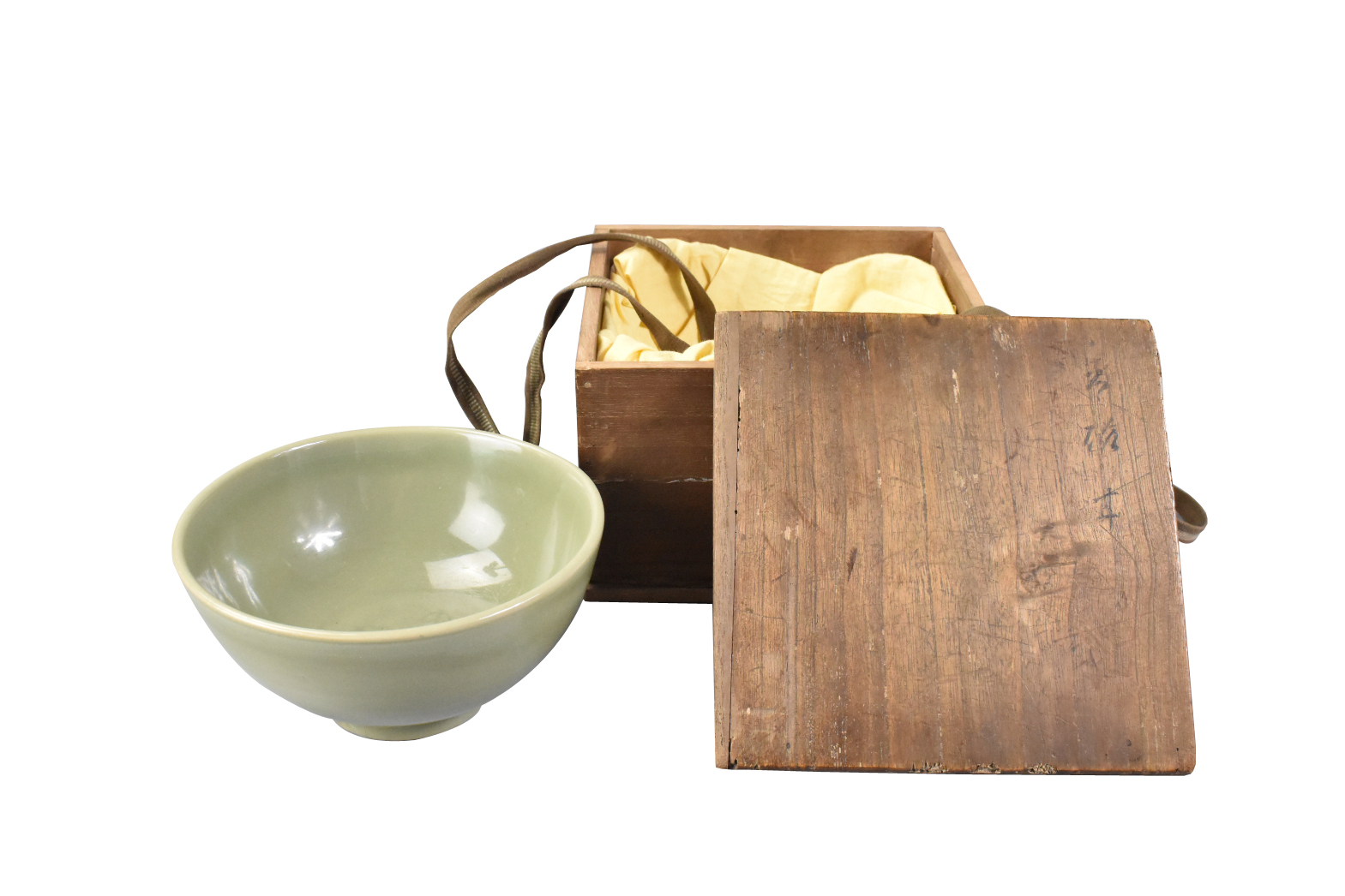CHINESE LONGQUAN CELADON-GLAZED