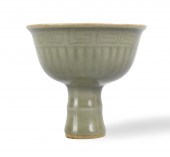 CHINESE LONGQUAN CELADON STEM