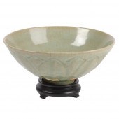 CHINESE LONGQUAN CELADON STONE