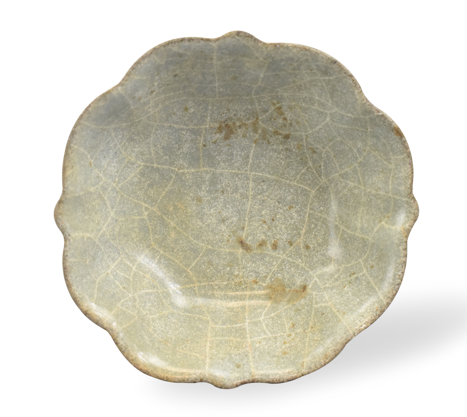 CHINESE LONGQUAN WARE LOBBED