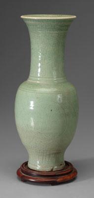 Chinese longquan yen-yen vase,