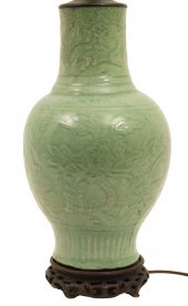 CHINESE LONQUAN CELEDON GLAZE
