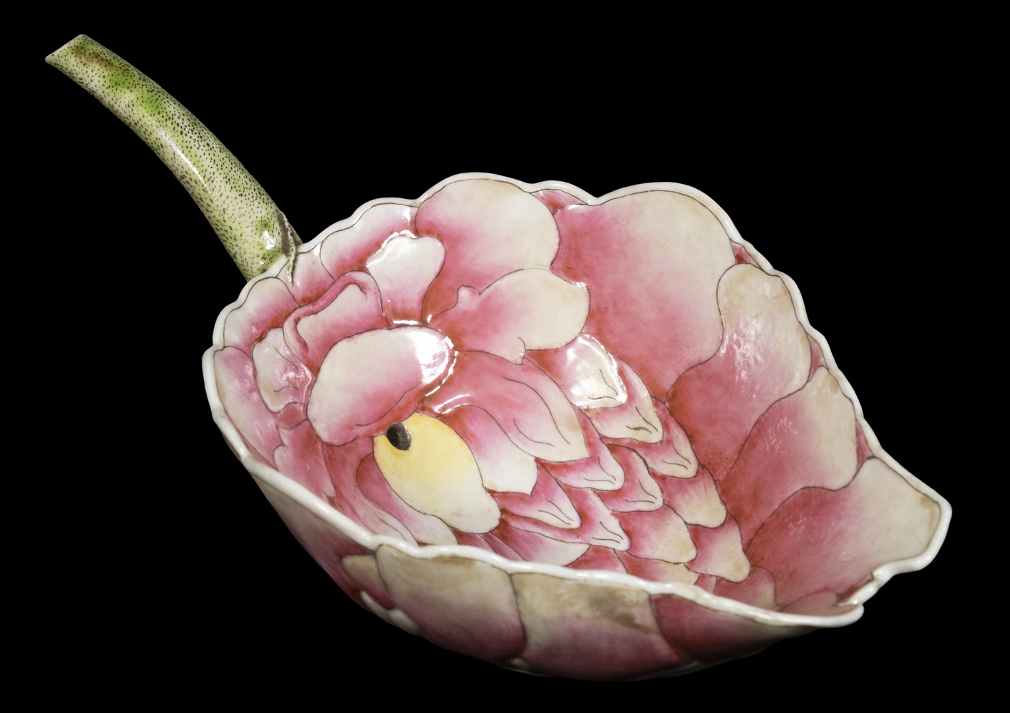 CHINESE LOTUS FORM LIBATION CUP