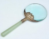 CHINESE MAGNIFIER WITH JADE HA