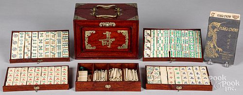 CHINESE MAHJONG SET, EARLY 20TH