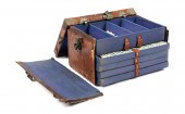 CHINESE MAHJONG SET IN LEATHER