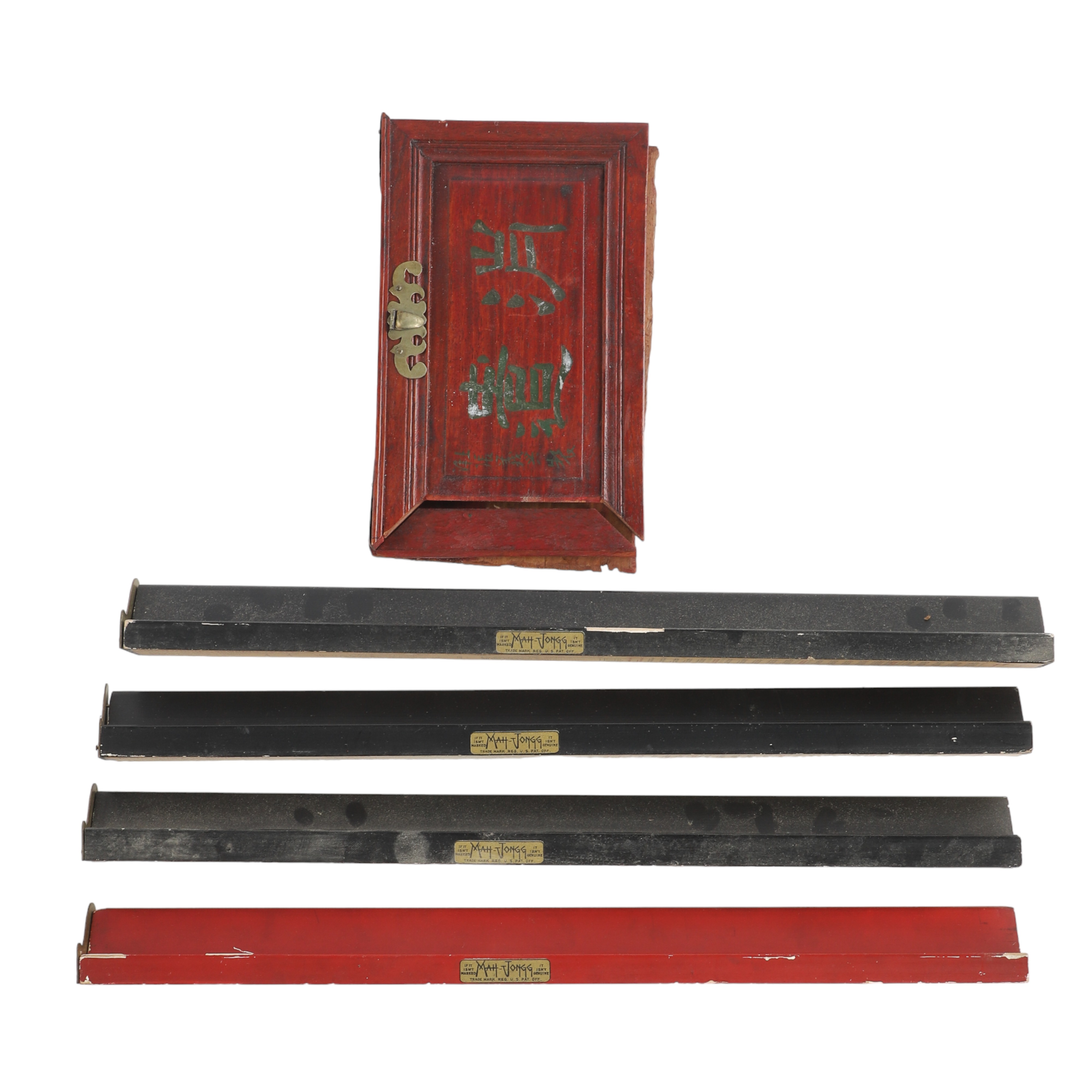 Chinese Mahjong set, including