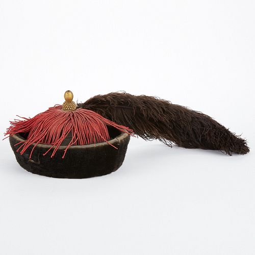 CHINESE MANCHU FUR HAT QING