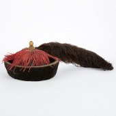 CHINESE MANCHU FUR HAT QING DY