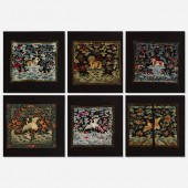 Chinese. Mandarin squares, set