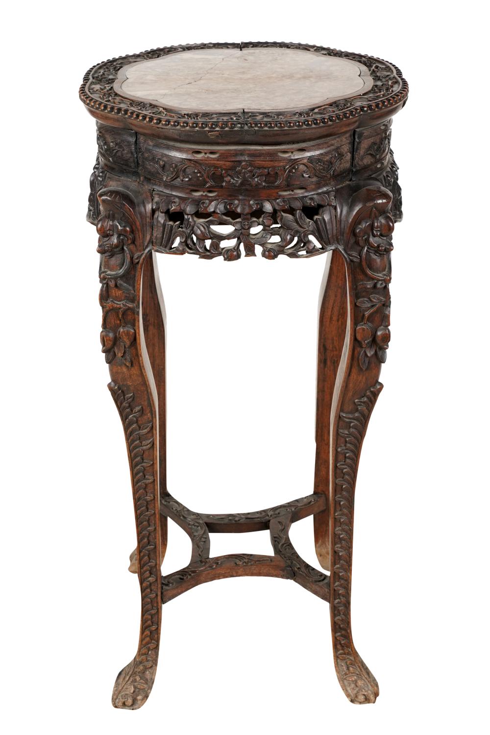 CHINESE MARBLE INSET FERN