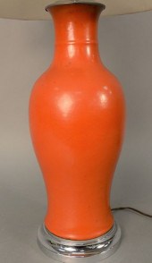 CHINESE MEIPING PORCELAIN VASE